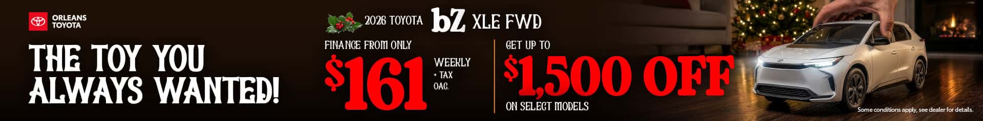 Toyota bz at Orleans